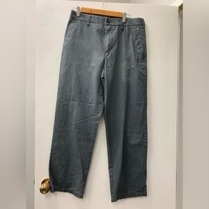 Croft and barrow men’s gray khaki pants size 32 x 30